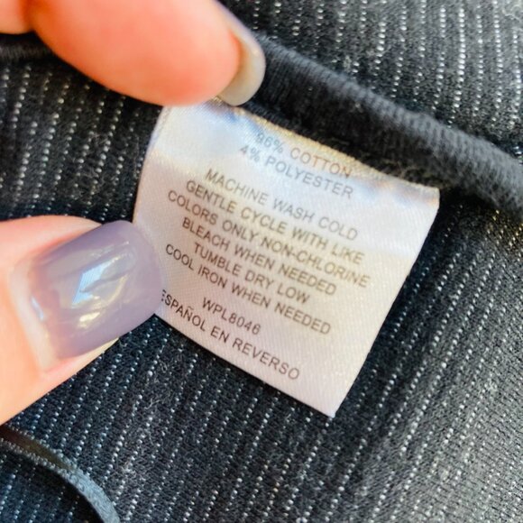 Maison Jules Sao Paulo Black White Stripe Stretch Blazer - Picture 5 of 5